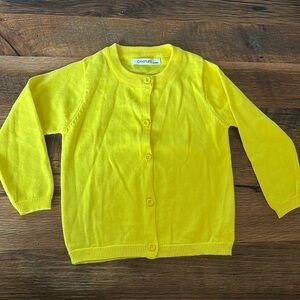 Campure yellow baby girl sweater 18-24 month 💛